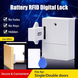 Drawer lock sensing IC Card Sensor Cabinet Drawer Intelligent SmartLock DIY Invisible Hidde Digital Lock without Perforate Hole