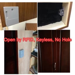 Drawer lock sensing IC Card Sensor Cabinet Drawer Intelligent SmartLock DIY Invisible Hidde Digital Lock without Perforate Hole