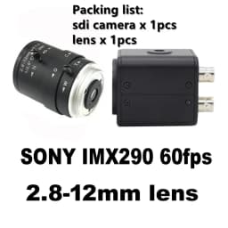 CCTV Industrial Live 3G-SDI 1/2 2.0MP 1080P 1080i 60fps/50fps 30fps Lens 2.8-12mm Security Box SDI Camera Medical Live Concert