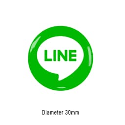 On-Metal Google Reviews Instagram Facebook NFC Tag Sticker Epoxy Lables for Social Media