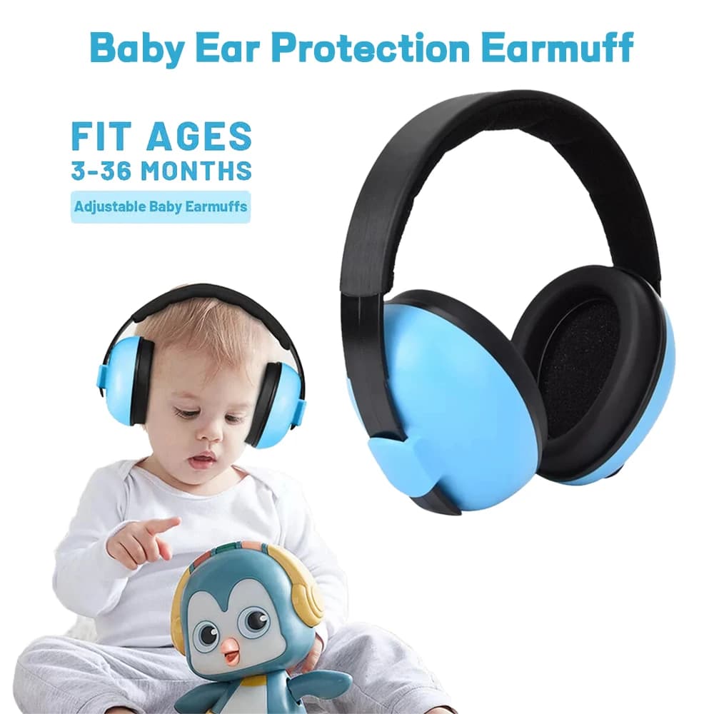 Baby Ears Protection Anti Noise Child Earmuff Children Sleep Ear Stretcher Headphones Sleeping Earplugs 1pc