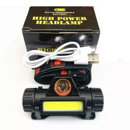 1-5PCS Portable Mini Powerful LED Headlamp XPE+COB USB Rechargeable Hunting Headlight Waterproof Head Torch with Tail Magnetic