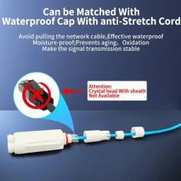 Waterproof POE 2 port Repeater IP66 10/100Mbps 1 To 2 PoE Extender With IEEE802.3af/at 48V Outdoor For POE Switch Camera