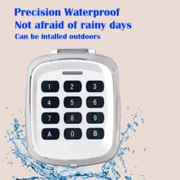 Multi-frequency 280-868MHz Gate Garage Door Key Wireless Keypad Code Remote Control Door Opener