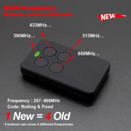 Clone APRIMATIC TR4 TM4 TXM Garage Door Key Fob Remote Control Copy Multi-Frequency 280-868MHz Fixed Rolling CodeController