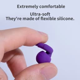 Quiet Ear Plugs for Noise Reduction for Sleeping Silicone Ear Plugs for Swimming Motorbike Noise Filtering Ear Plugs