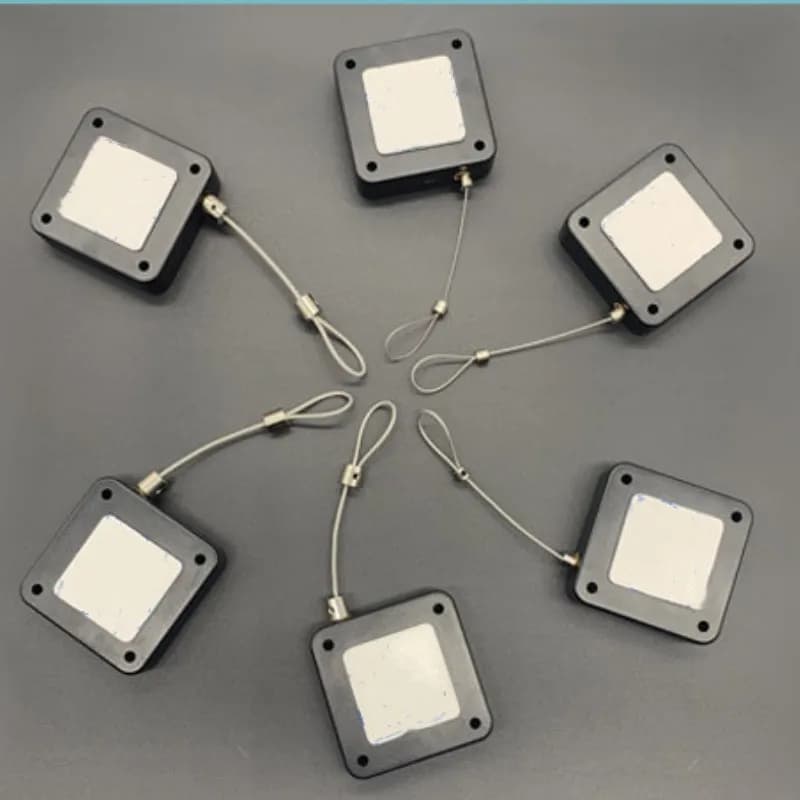 20 Pieces Retractable Security Tether Pull Box for Sales Counter Product Display