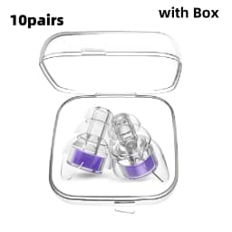 High Fidelity Concert Earplugs for Concerts Musicians,Earplugs for Noise Reduction,Ear Protection for Music Festivals