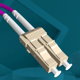 Fiber Patch Cable 10G OM3 OM4 LC UPC-LC UPC Multimode Duplex 2.0mm LC Fiber Optic Patch Cord Optical Fiber Cable