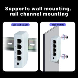 TelDaykemei 4 Port PoE Extender PoE Repeater for IP Port Transmission Extender for PoE Switch NVR IP Camera