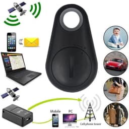 Mini Mobile Bluetooth 5.0 Tracker Anti-Lost Device Round Anti-Lost Device Pet Kids Bag Wallet Tracking Smart Finder Locator 