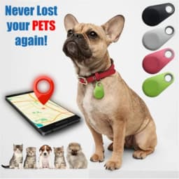 Mini Mobile Bluetooth 5.0 Tracker Anti-Lost Device Round Anti-Lost Device Pet Kids Bag Wallet Tracking Smart Finder Locator 