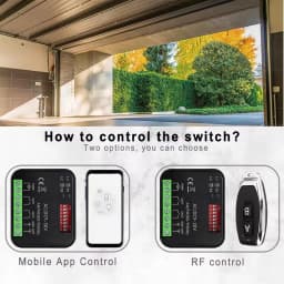 Universal RX MULTI 300-868MHz Wifi Smart Switch Module Works With Tuya APP 433MHz 868MHz Garage / Gate Remote Control Receiver