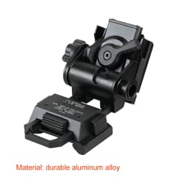 BOOIU New L4G24 NVG Tactical Helmet Mount Metal/Nylon Holder Bracket For PVS15/18 Goggles Night Vision Stent Helmet Accessories