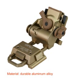 BOOIU New L4G24 NVG Tactical Helmet Mount Metal/Nylon Holder Bracket For PVS15/18 Goggles Night Vision Stent Helmet Accessories