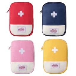 Mini Portable First Aid Kit - Travel Medicine Storage Bag for Outdoor Camping, Emergency & Daily Survival