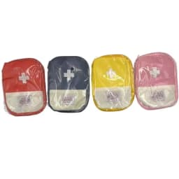Mini Portable First Aid Kit - Travel Medicine Storage Bag for Outdoor Camping, Emergency & Daily Survival