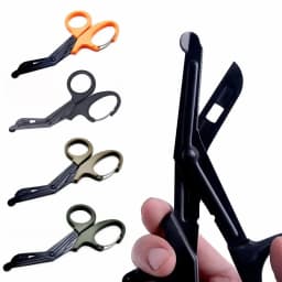 18.5cm Survive Rescue Scissor Gauze Cutter Emergency First Aid Shear Outdoor Clothes Cutting Gardening Tactical Medical Scissors