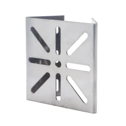 1 Set For Outdoor Pole Monitoring Bracket Univsesial Adapter Plate 100/200mm Long Hoop With Stainless Steel Camera Mount Panel
