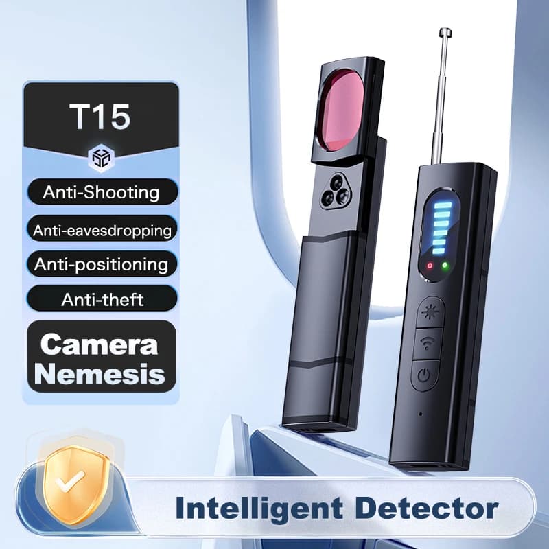T18 Hidden Camera Detector, Camera Detector, Insect and Hidden Camera Detector, RF Signal Scanner, Home Wireless Charging, Offic