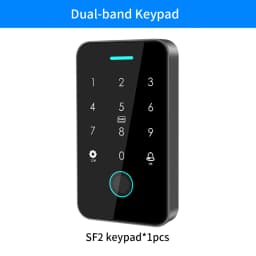 Dual RFID 125Khz+13.56MHz NFC APP Outdoor Fingerprint Access Control Keypad IP67 Waterproof Biometrics Door Opener with Gateway