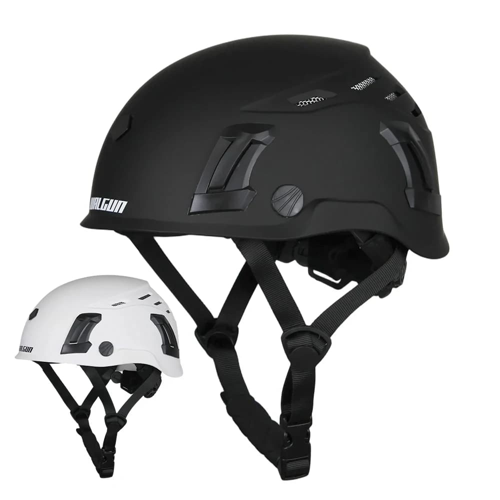 WALGUN ANSI Industrial Work Head Protection Rescue CR08Construction Safety Helmet With Goggles Visor High Quality ABS
