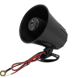 125dB Loud Warning Alarm Siren Universal for Car Auto Motorcycle Truck 12V 24V