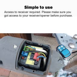 MHOUSE GTX4C GTX4 TX4 TX3 MOOVO MT4 MT4V MT4G Gate Remote Control / Garage Door Opener Remote Control 433.92MHz Rolling Code