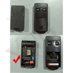 For CARDIN S466 TX2 TX4 S738 TX2 TX4 S48 TX2 TX4 S38=S738 Gate Remote Control Garage Door Opener 27.195MHz 30.875MHz Fixed Code