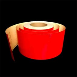5cm/10cm/15cm/20cm*5m Red Reflective Tapes Glass Bead Plain Reflectors Waterproof Adhesive Stickers For Cars Truck Warning Signs