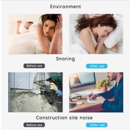 Honeywell Noise-isolating earplugs Noise protection Study Work Sleep Industrial Ultra noise-canceling earplugs