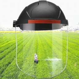 PC Plastic Welding Protective Mask Transparent Flip Front Visor Welding Helmet Full Protection Anti-UV Protective Face Cover