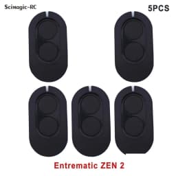 1/3/5/10pcs Compatible with Entrematic ZEN2 ZEN4 BIXLS2 BIXLP2 GOL4 BIXLG4 Garage Door Remote Control 433MHz Rolling Code