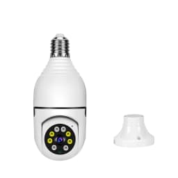 4G WiFi IP Camera E27 Bulb Cam 3MP Wireless Baby Monitor AI Tracking Security Video Surveillance Pet Cam SmartLife Indoor