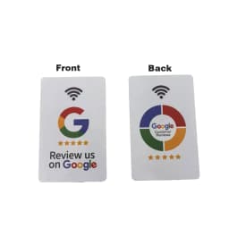 5/10Pcs Review Us On Google Tap Card NFC Ready To Be Activated Instantly Boost Business Reviews Google Review Tap NFC Card Tag