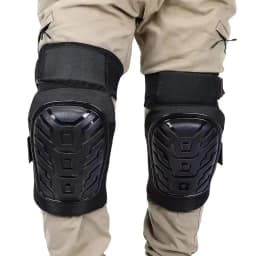 Professional Heavy-Duty Knee Pads Foam & Gel Cushioning with Double Straps, Ergonomic for Flooring,Construction,Carpentry work
