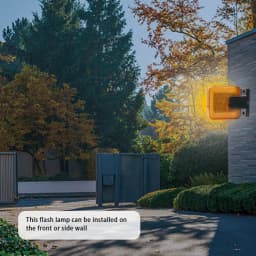 Warning Light for Sliding & Swing Gate Opener AC DC 12-265V Alarm Flashing Lamp Lndicator Light For Garage Gate Automatic Door