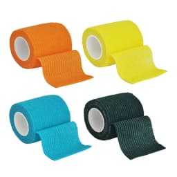 1/4pcs 2.5/5/7.5/10cm*4.8m Non Woven Elastic Self Adhesive Bandage Cohesive Bandage for Sports Fixing Finger Wrist Leg