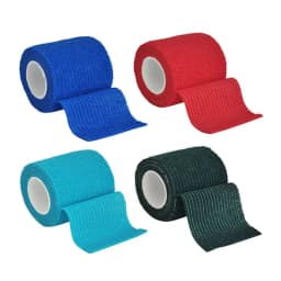 1/4pcs 2.5/5/7.5/10cm*4.8m Non Woven Elastic Self Adhesive Bandage Cohesive Bandage for Sports Fixing Finger Wrist Leg