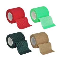 1/4pcs 2.5/5/7.5/10cm*4.8m Non Woven Elastic Self Adhesive Bandage Cohesive Bandage for Sports Fixing Finger Wrist Leg