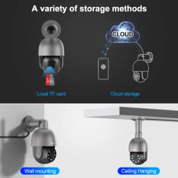 Techage UHD 4K 5MP 8MP IP Camera Red-Blue Light Alert Human Detection Night Vision PoE Security CCTV Camera Protection Video