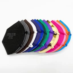 5PCS FFP2 Mask CE Approved Filtering Half Face Mask 5 Layer 17 Color Dust-Proof Anti-PM2.5 Respirator Reusable Protective Masks