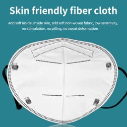 5PCS FFP2 Mask CE Approved Filtering Half Face Mask 5 Layer 17 Color Dust-Proof Anti-PM2.5 Respirator Reusable Protective Masks