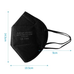 5PCS FFP2 Mask CE Approved Filtering Half Face Mask 5 Layer 17 Color Dust-Proof Anti-PM2.5 Respirator Reusable Protective Masks