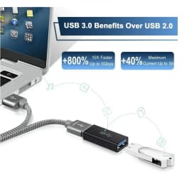 Universal USB 3.0 OTG Type C Adapter USB C Male to USB-A Male Female Converter for Macbook Huawei Xiaomi Samsung Ipad Connector