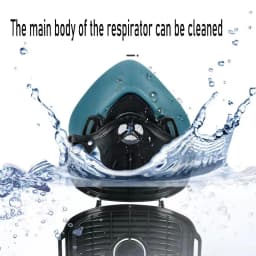 Silicone Dustproof Half Gas Mask With Goggles 3701 Filter cotton Suitable For Spray Paint Carpentry Grinding House Decoration