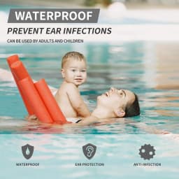 Soft Silicone Earplugs Wax Ear Plugs Reusable Noise Cancelling Gel Ear Plugs Waterproof Earbuds for Sleeping Flying Swimming