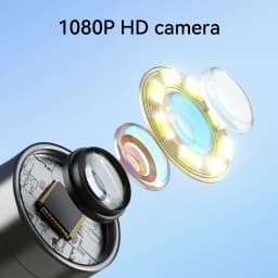 Dual/Single Endoscope Camera with Light 8mm Waterproof Endoscope 4.3 Inch IPS Screen 2600mah Inspection Camera 2MP Tube Camera
