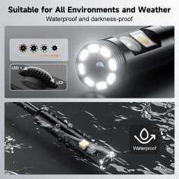 HD1080P Endoscope 3in1 Micro USB Type-C Single Dual Camera for IOS iphone Android Phones Waterproof Pipe Inspection Borescope