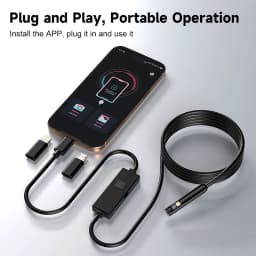 HD1080P Endoscope 3in1 Micro USB Type-C Single Dual Camera for IOS iphone Android Phones Waterproof Pipe Inspection Borescope